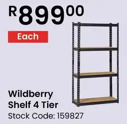 Africa Cash and Carry Wildberry Shelf 4 Tier offer