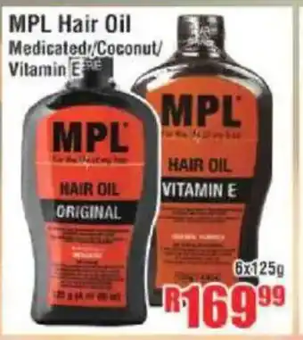 Devland Cash And Carry MPL Hair Oil Medicated/Coconut/ Vitamin E offer