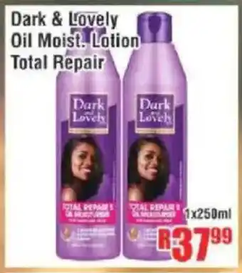 Devland Cash And Carry Dark & Lovely Oil Moist. Lotion Total Repair offer