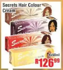 Devland Cash And Carry Secrets Hair Colour Cream offer