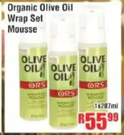 Devland Cash And Carry Organic Olive Oil Wrap Set Mousse offer