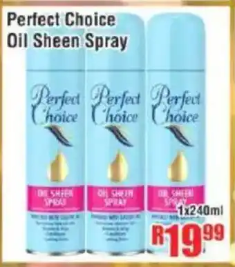 Devland Cash And Carry Perfect Choice Oil Sheen Spray offer