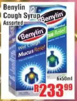 Devland Cash And Carry Benylin Cough Syrup Assorted offer