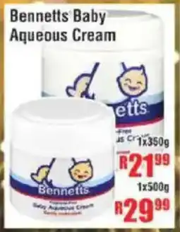 Devland Cash And Carry Bennetts Baby Aqueous Cream offer