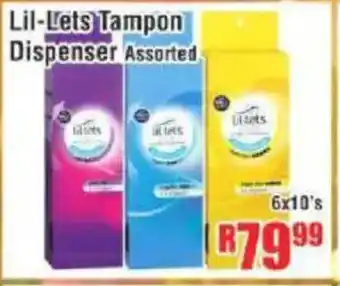 Devland Cash And Carry Lil-Lets Tampon Dispenser Assorted offer