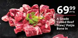 Oxford Freshmarket A Grade Cubed Beef Stew/Potjie Bone In offer