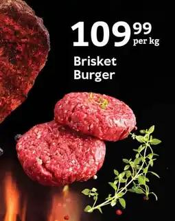 Oxford Freshmarket Brisket Burger offer