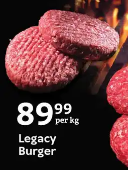 Oxford Freshmarket Legacy Burger offer