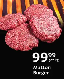 Oxford Freshmarket Mutton Burger offer