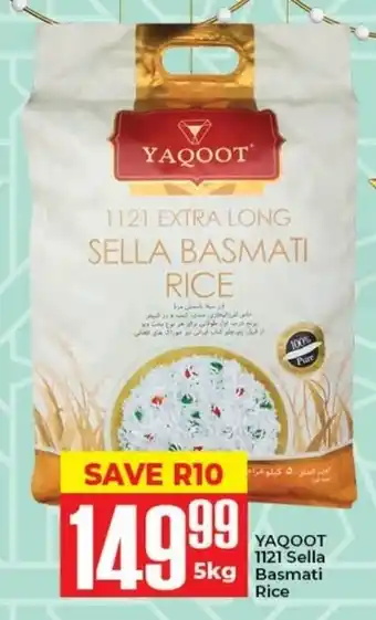 Elite Cash & Carry YAQOOT 1121 Sella Rice Basmati offer