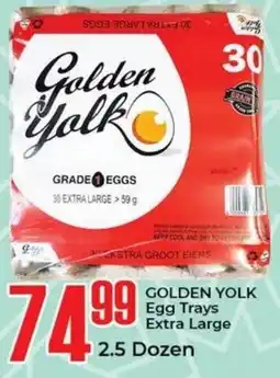 Elite Cash & Carry GOLDEN YOLK Egg Trays Extra Large offer