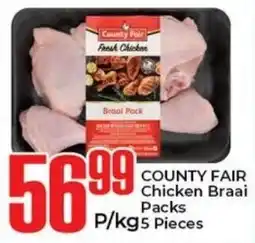 Elite Cash & Carry COUNTY FAIR Chicken Braai Packs offer