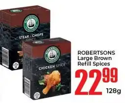 Elite Cash & Carry ROBERTSONS Large Brown Refill Spices offer