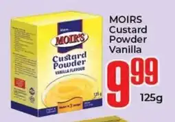 Elite Cash & Carry MOIRS Custard Powder Vanilla offer