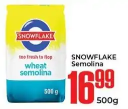 Elite Cash & Carry SNOWFLAKE Semolina offer