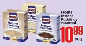 Elite Cash & Carry MOIRS Instant Puddings Assorted offer