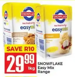 Elite Cash & Carry SNOWFLAKE Easy Mix Range offer