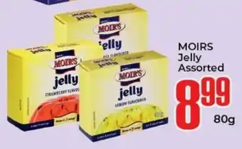 Elite Cash & Carry MOIRS Jelly Assorted offer