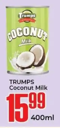 Elite Cash & Carry TRUMPS Coconut Milk offer