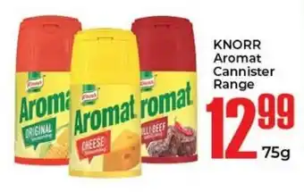 Elite Cash & Carry KNORR Aromat Cannister Range offer