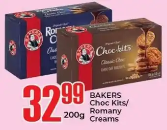 Elite Cash & Carry BAKERS Choc Kits/ Romany Creams offer