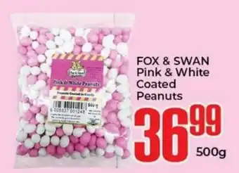 Elite Cash & Carry FOX & SWAN Pink & White Coated Peanuts offer