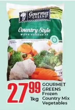 Elite Cash & Carry GOURMET GREENS Frozen Country Mix Vegetables offer