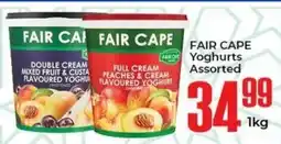 Elite Cash & Carry FAIR CAPE Yoghurts Assorted offer