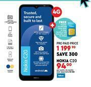 Edgars Nokia C20 4G offer