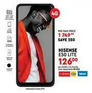 Edgars Hisense E50 Lite 4G offer