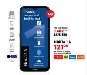 Edgars Nokia 1.4 4G offer