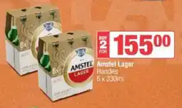 Spar Tops Amstel Lager Handies offer