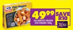 Shoprite Sea harvest frozen fish fingers offer