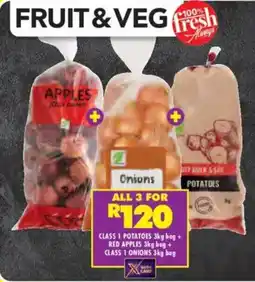 Shoprite All 3 for R120 offer