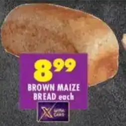 Shoprite Brown maize bread offer