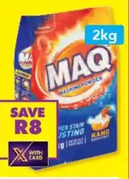 Shoprite Maq hand washing powder offer