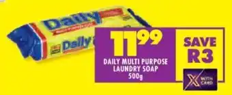 Shoprite Daily multi purpose laundry soap offer