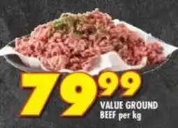 Shoprite Value ground beef offer