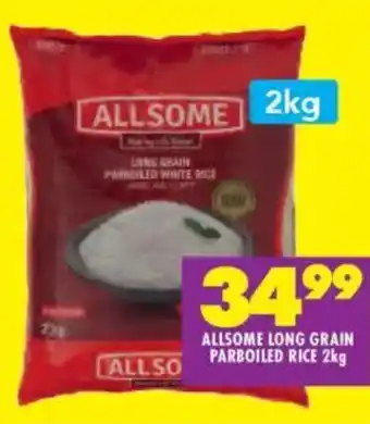 Shoprite Allsome long grain parboiled rice offer