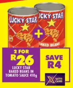 Shoprite Lucky star baked beans in tomato sauce offer