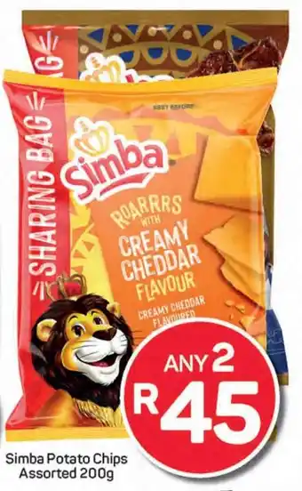 Pick n Pay Hypermarket Simba Potato Chips Assorted offer