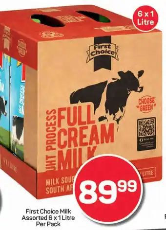 Pick n Pay Hypermarket First Choice Milk Assorted offer