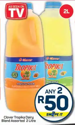 Pick n Pay Hypermarket Clover Tropika Dairy Blend Assorted offer