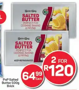 Pick n Pay Hypermarket PnP Salted Butter Brick offer