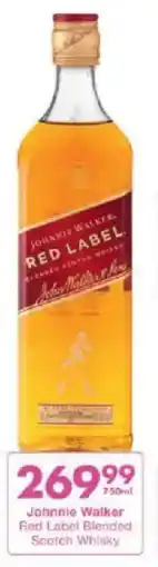 President Hyper Johnnie Walker Red Label Blended Scotch Whisky offer