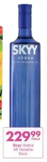 President Hyper Skyy Vodka All Variants offer