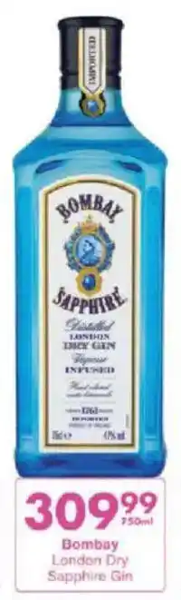 President Hyper Bombay London Dry Sapphire Gin offer