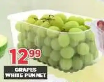 Goal Supermarket Grapes white punnet offer