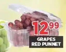 Goal Supermarket Grapes red punnet offer