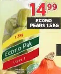 Goal Supermarket Econo pears offer